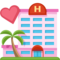 Love Hotel emoji on Facebook